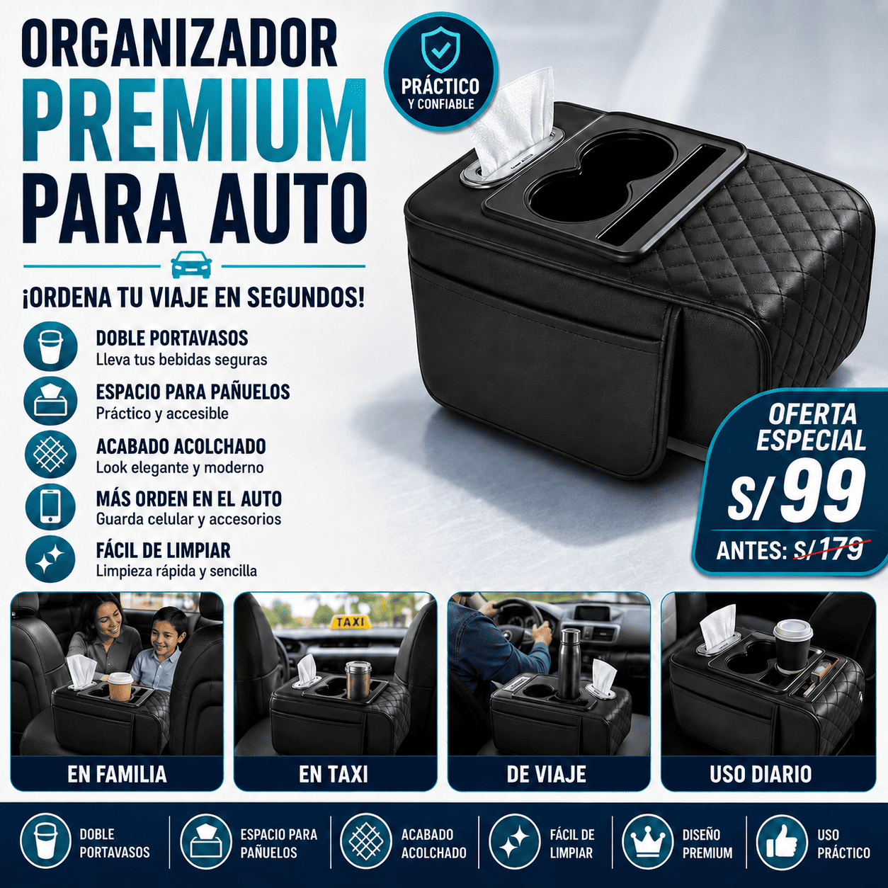 REPOSABRAZO PREMIUN PARA AUTO®